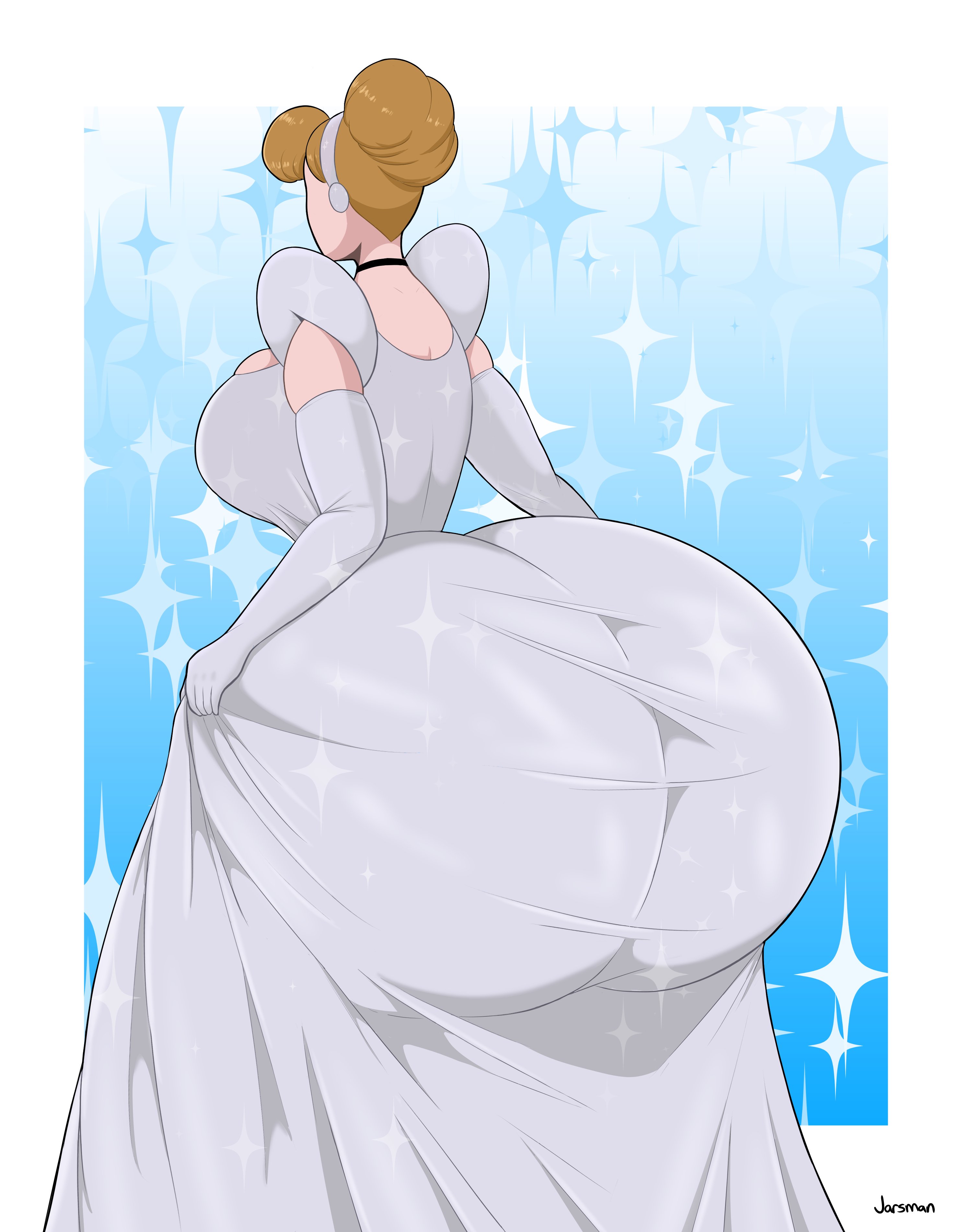 1girls, 2026, ass, ass bigger than head, ass focus, ass in dress, barely contained, barely contained ass, barely contained breasts, big ass, big breasts, blonde hair, bottom heavy, bottom heavy female, breasts, bubble ass, bubble butt, cinderella (1950 film), cinderella (disney character), curvaceous, curvaceous ass, curvaceous female, curves, curvy, curvy body, curvy female, curvy figure, dat ass, disney, disney princess, dress, enormous ass, fat ass, female, female focus, female only, gigantic ass, glistening, glistening body, glistening breasts, glistening skin, gloves, hairband, hairbun, hands on ass, huge ass, huge breasts, jarsman (artist), large ass, light skin, light-skinned female, massive ass, massive breasts, neckband, plump, plump ass, plump breasts, shiny ass, shiny breasts, shiny hair, shiny skin, shiny thighs, short hair, sparkle, sparkles, thick ass, tight clothing, tight dress, voluptuous, voluptuous ass, voluptuous body, voluptuous breasts, voluptuous female, white skin, white skinned female, yellow hair