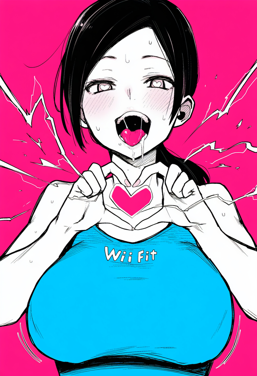 Wii Fit Trainer (Female) Rule 34 Image