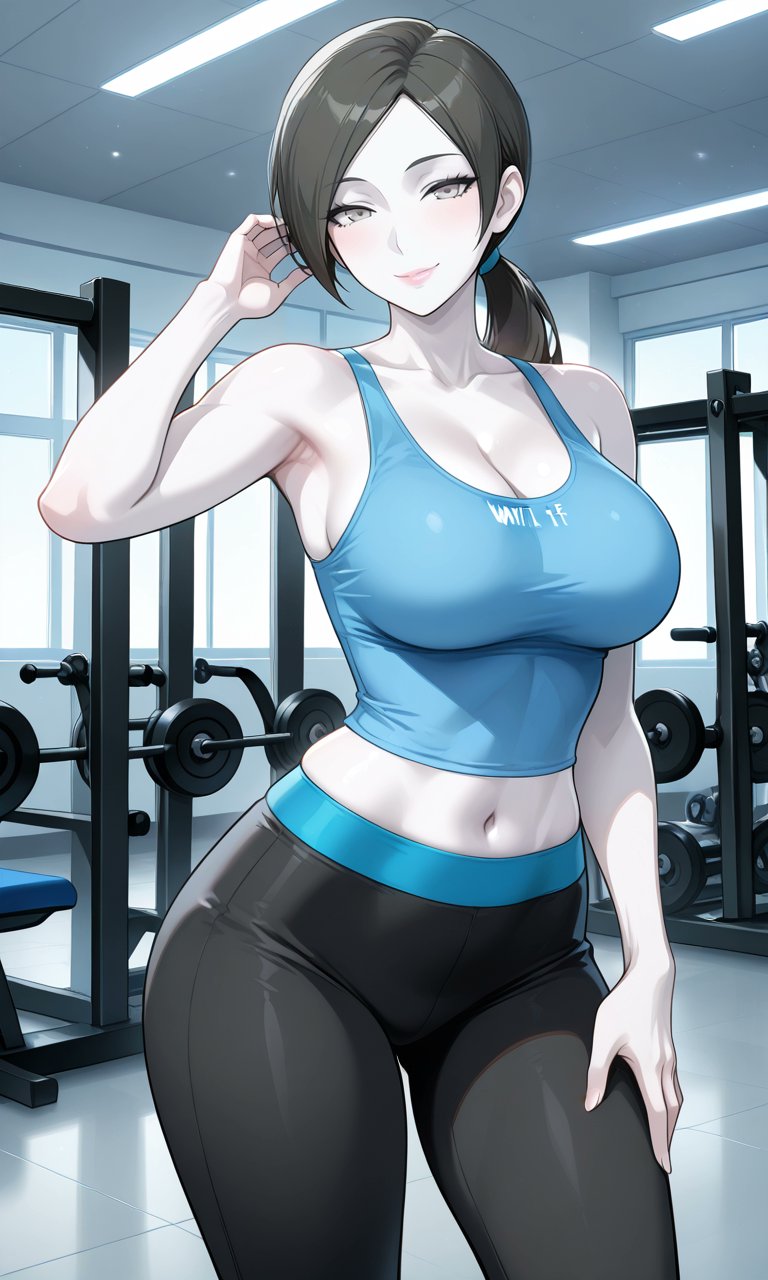 Wii Fit Trainer (Female) Rule 34 Image