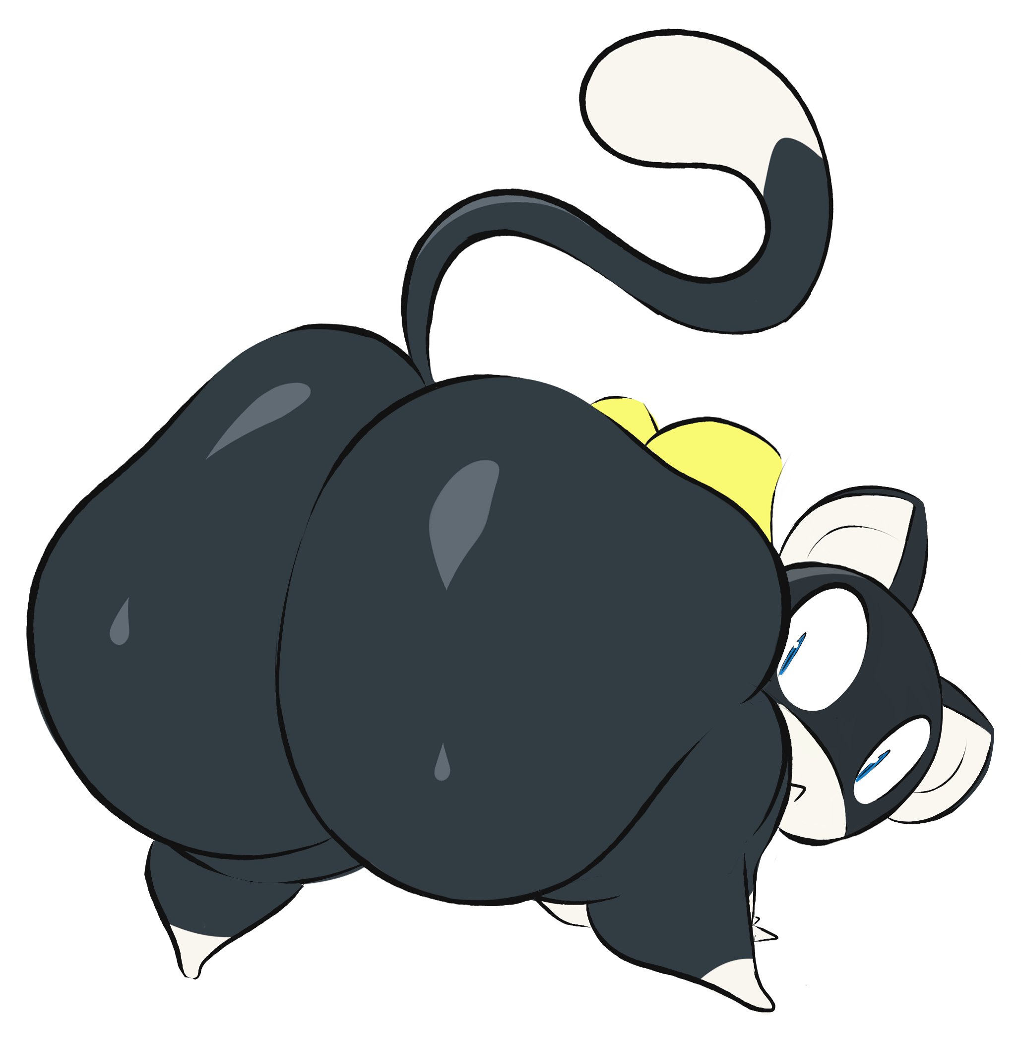 absurd res, absurdres, arizonathevixen, ass, atlus, big ass, bubble ass, bubble butt, high resolution, highres, huge ass, huge butt, hyper ass, hyper butt, male, male only, morgana (persona), persona, persona 5, thick ass, thick legs, thick thighs, wide hips, wide thighs