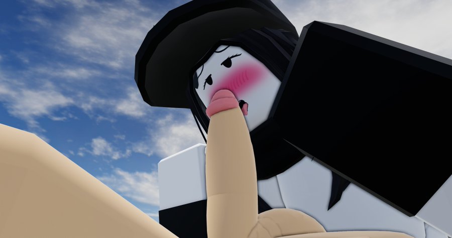 1boy 1boy1girl 1girls 3d balanced_craft_wars black_blindfold black_cap blindfold blowjob breasts craftwars_knockoff female flushed hat horns imminent_oral lampshaderr34 pale-skinned_female pale_skin penis ponytail roblox roblox_avatar sex source_request succubus supercoolusername_(roblox) white_body