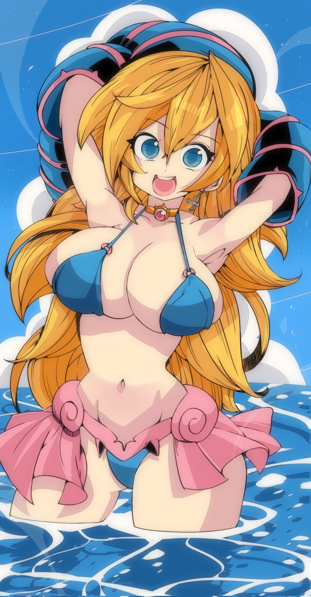 black magician girl, dark magician girl, female, omochi db, tagme, yu-gi-oh!