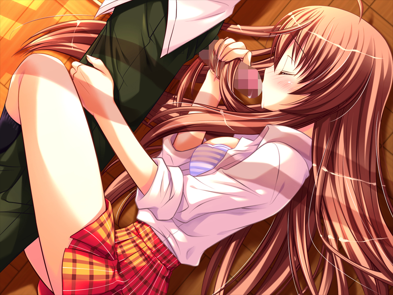 fellatio ichinose_yuuka inugahora_an oral tagme tsunagaru_bangle