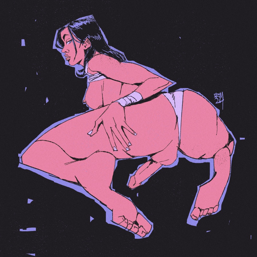 1girls, ass, balls, breasts, chell, female, franceafterdark, penis, portal (series), solo, tagme, trans woman, transgender, transgender woman