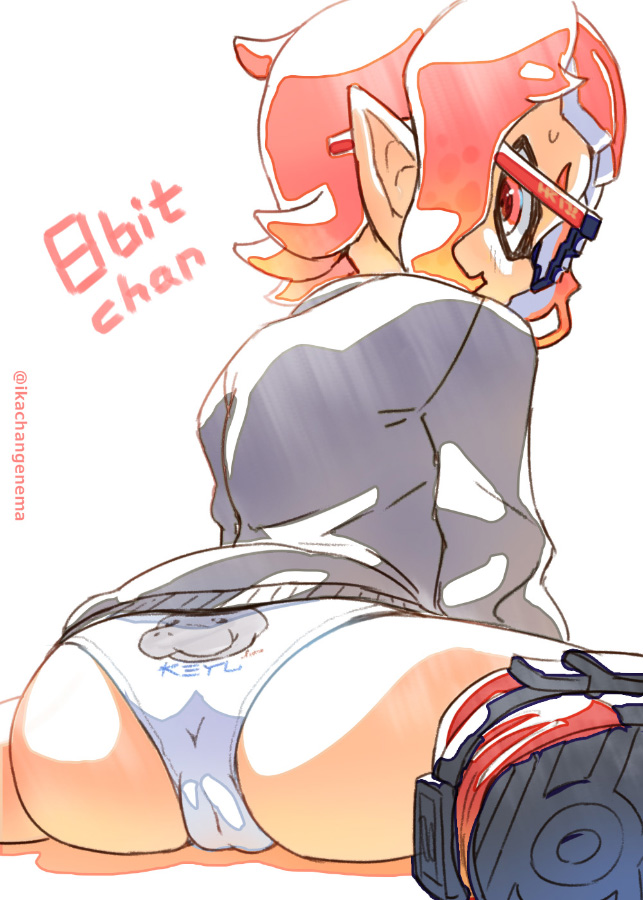 1girls 8-bit_(splatoon) cameltoe clothed clothing coroika female female_focus female_only ikachangenema inkling inkling_girl nintendo panties splatoon splatoon_(manga) splatoon_3