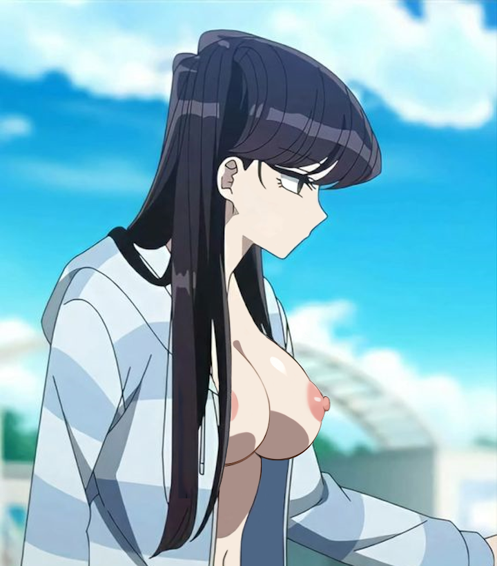 breasts female female_only komi-san_wa_komyushou_desu komi_shouko masterjotaro69 nipples solo tagme