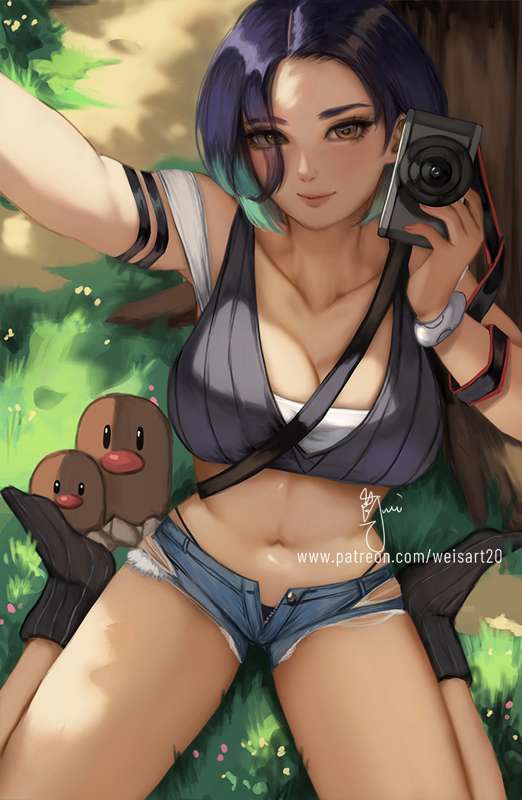 1girls censored perrin_(pokemon) pokemon pokemon_sv tagme weisart