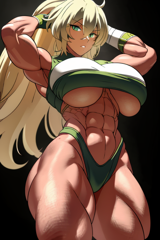 1girls abs ai_generated amazon arm_behind_head armpit armpits arms_behind_head arms_up ass athletic athletic_female background bandage bandaged_arm bandaged_hand bandages bare_legs bare_midriff bare_shoulders bare_thighs belly_button big_ass big_breasts black_background blonde_female blonde_hair blonde_hair_female breasts cleavage dark_background dark_room female female_focus female_only fit fit_female glove gloves green_eyes green_gloves green_panties green_sports_bra green_thong green_underwear hand_behind_head hands_behind_head hips holding_hair huge_ass huge_breasts large_ass large_breasts light_from_above lighting looking_at_viewer midriff muscles muscular muscular_female muscular_legs muscular_thighs navel oc open_mouth original original_character panties pony_tail ponytail shadow shadows simple_background slit_pupils sole_female solid_color_background solo solo_female solo_focus sports_bra sports_panties sports_uniform sportswear tall tall_female tall_girl tall_woman taller_female taller_girl tan tan_body tan_skin tanned tanned_female tanned_skin thick thick_ass thick_legs thick_thighs thighs thong tied_hair tomboy toned toned_body toned_female tying_hair underboob underwear untying white_sports_bra wide_hips yellow_hair