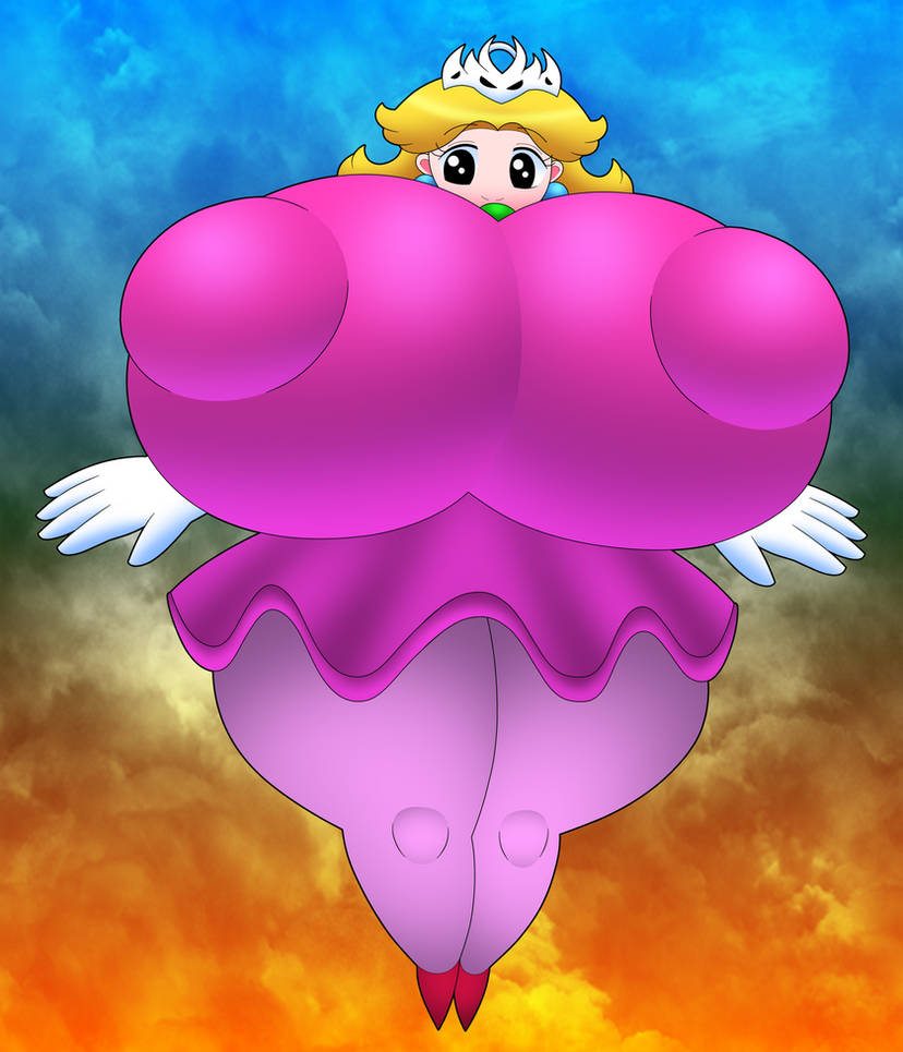 alternate_breast_size big_ass big_breasts big_nipples breasts_bigger_than_head clothed female female_only huge_breasts hyper_breasts metaskei nintendo nipples_visible_through_clothing no_bra terrormisu wario:_master_of_disguise wario_(series)