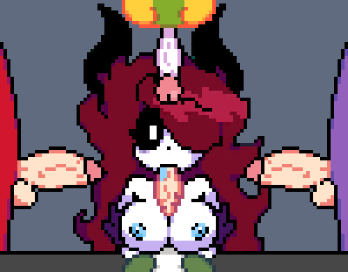 1girls 4boys alternate_version_available black_sclera blue_nipples blue_tongue demon demon_girl fellatio group group_sex light-skinned_female light-skinned_male light_skin looking_at_viewer mist_(character) oral paizufella paizuri pixel_art red_hair sharfa succubus titjob tongue veiny_penis white_body white_eyes