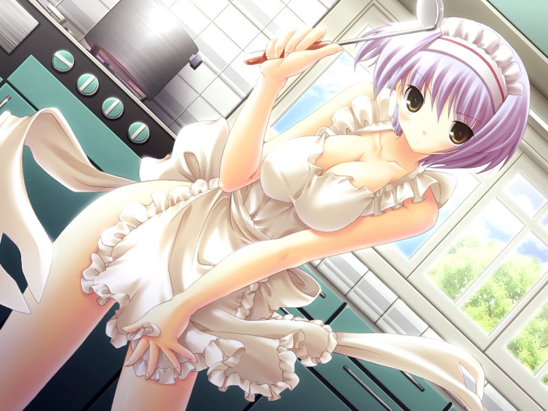 cg dream_soft female maid natural_another_one_2nd_belladonna suzuri_aoba whisk