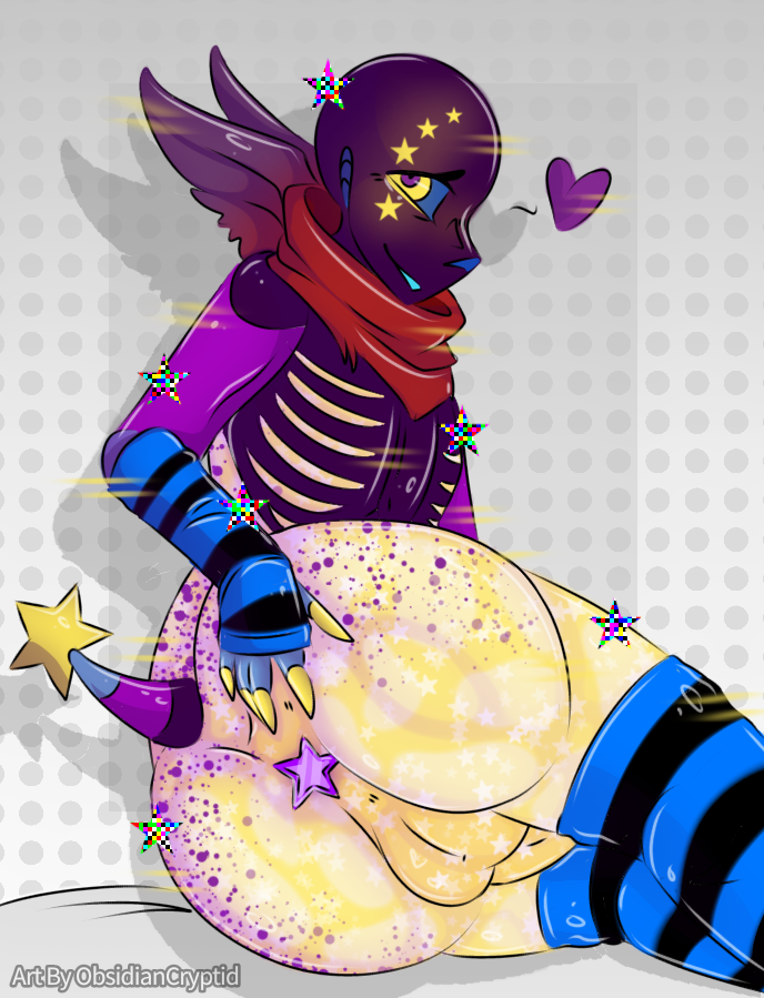 alternate_universe anal anal_sex ass balls big_butt blueberror bone buttplug clothing digital_media_(artwork) genitals humanoid looking_at_viewer male no_humans not_furry object_in_ass obsidiancryptid penetration plug_(sex_toy) ribs sans_(underswap) sex_toy sex_toy_in_ass sex_toy_insertion simple_background skeleton solo tail underswap yellow_ectobody