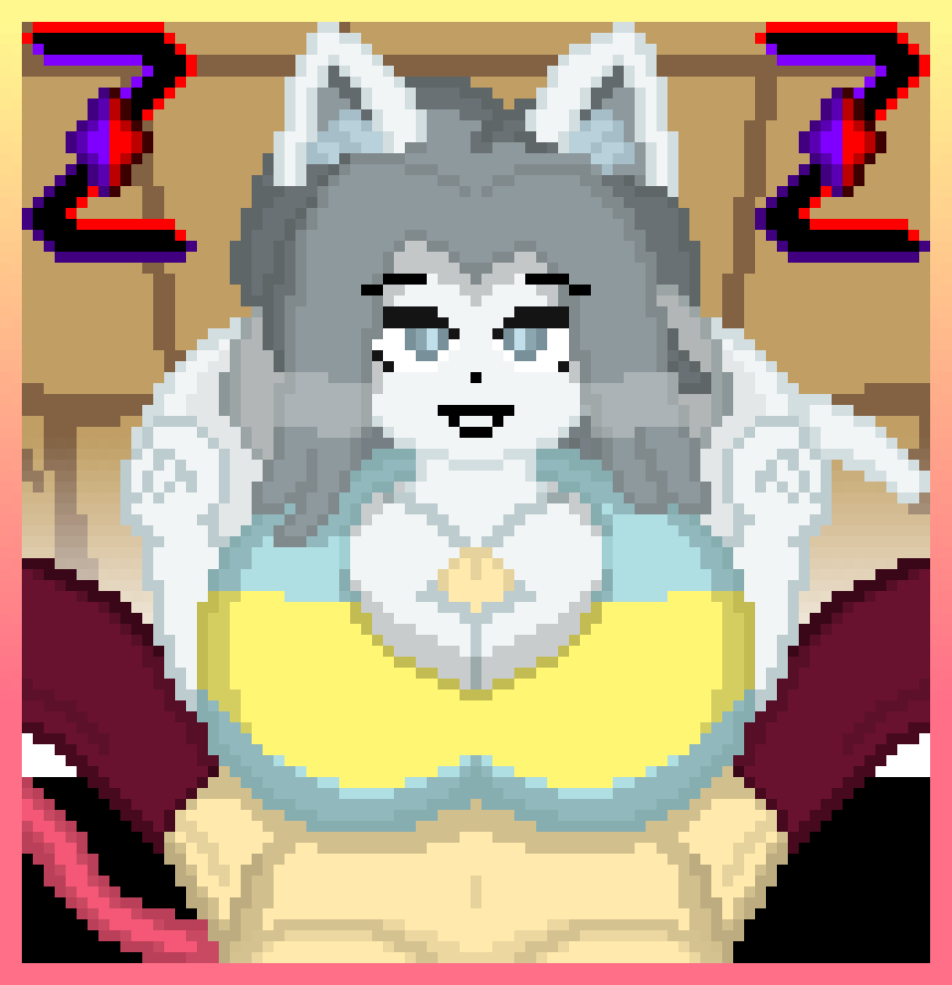 1futa 1girls anthro ass big_ass big_breasts breasts cat_ears cat_tail catgirl female female_on_futa futa_on_female futanari mad_mew_mew mew_mew_(undertale) mew_mew_kissy_cutie nipples paizuri pixel_art self_upload tail temmie temmie_(undertale) undertale undertale_(series) zixy