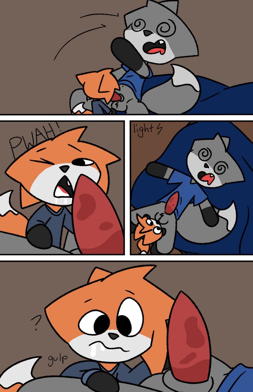 2boys, blowjob, cub, cum in mouth, furry, gay, incest, lightningb0lt01, male, male cub, male only, male/male, oral, yiff