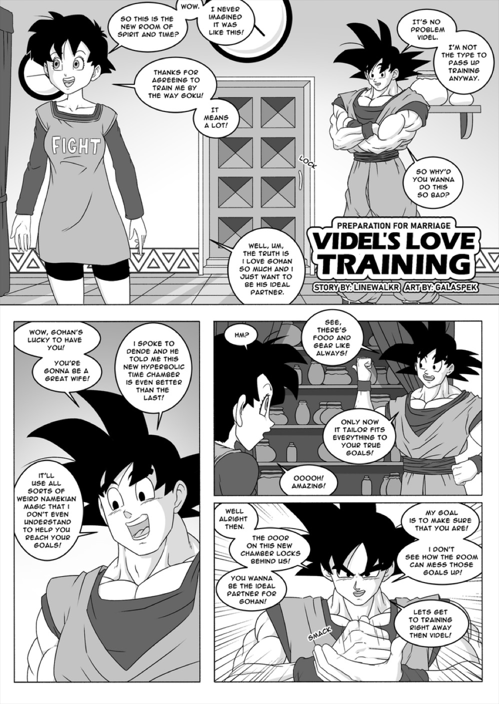 comic comic_page dragon_ball father-in-law_and_daughter-in-law galaspek son_goku videl