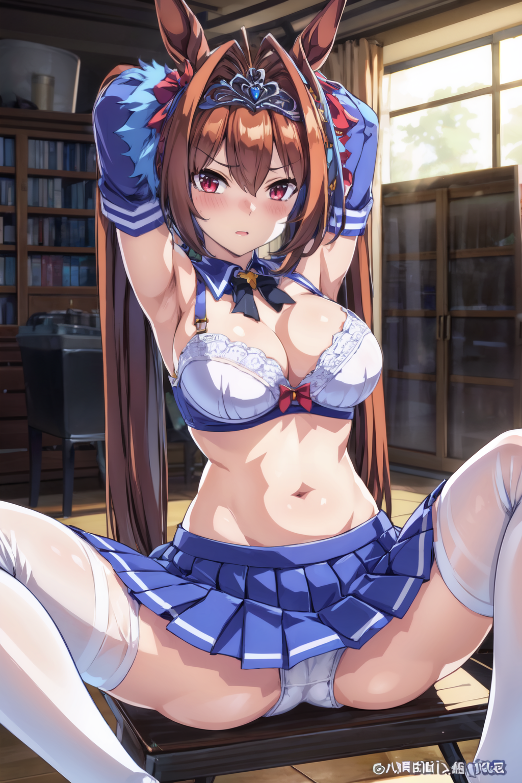 ai_generated animal_ears cygames daiwa_scarlet_(umamusume) dmm_games doujin fictional_product japan_umamusume_training_schools_and_colleges nsfw seductive sensitive tagme tracen_academy umamusume umamusume_pretty_derby umsk unofficial うましこ ウマシコ