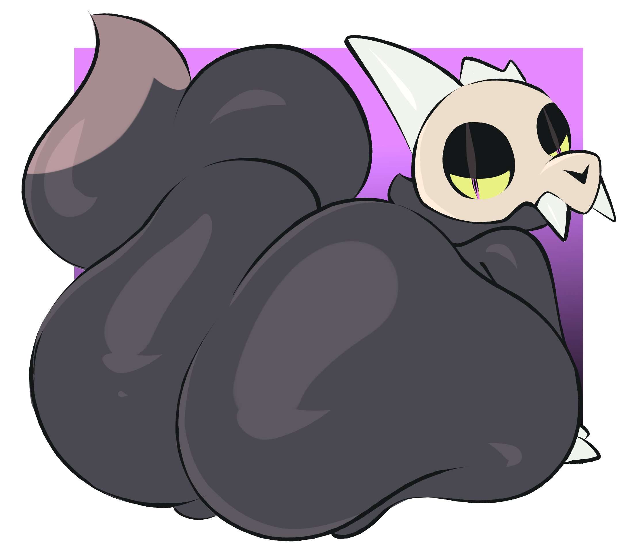 1boy, arizona the vixen, arizonathevixen, ass, big ass, big butt, demon, disney, disney channel, disney xd, fat ass, fat butt, furry, furry only, gay, horns, hyper, hyper ass, hyper butt, king clawthorne, male, male only, presenting, presenting hindquarters, skull head, solo, solo male, tail, the owl house, thick ass, thick butt, titan (the owl house)
