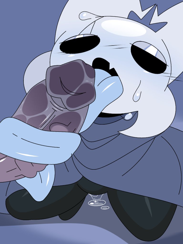 black body, black skin, demon single, eyebrowless, hollow knight, non-human, non-human only, oc, sleepy headx3 (artist), solid eyes, tongue, tongue out, tonguejob