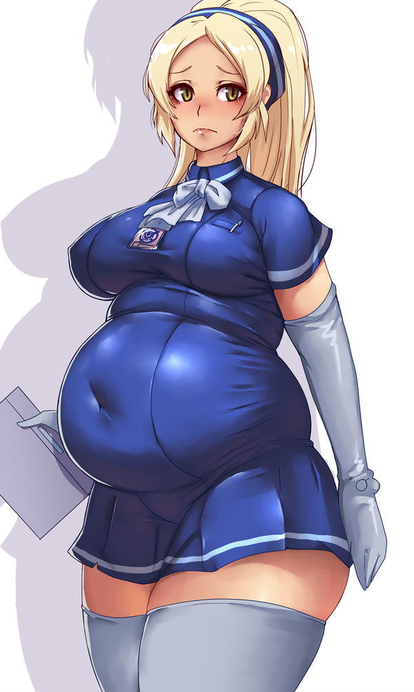 ass, bbw, belly overhang, big belly, big breasts, big female, blush, breasts, chubby, chubby female, embarrassed, fat, fat ass, fat female, fat fetish, fatty, female, giantess, kipteitei, large female, mini giantess, obese, obese female, overweight, overweight female, plump, pork chop, thick thighs, tonegawa ange, trauma center, weight gain