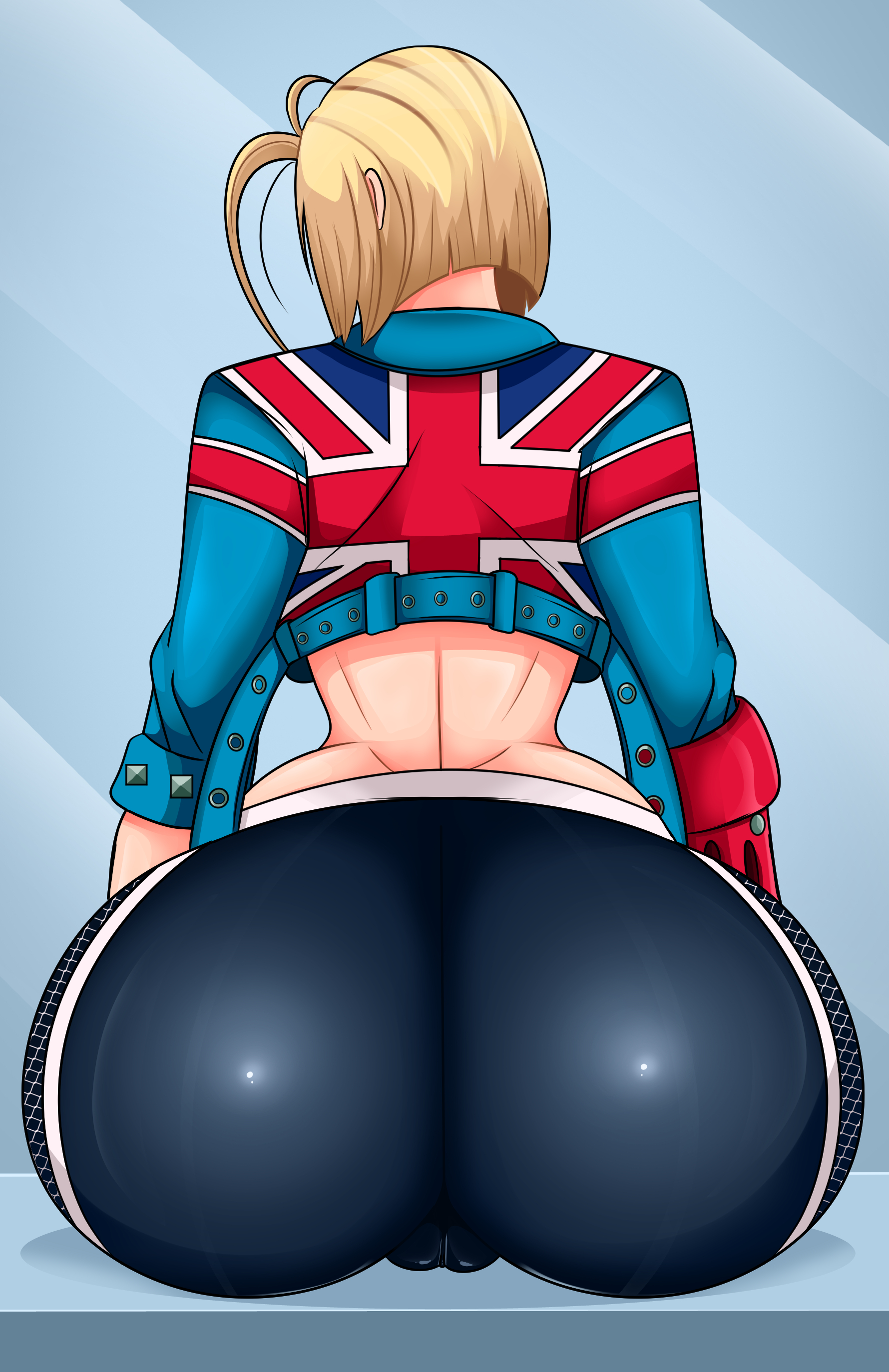 1girls, ass, big ass, big butt, blonde hair, cammy white, capcom, fat ass, female, female only, large ass, large butt, light skin, light-skinned female, puffy pussy, pussy, pussy outline, solo, solo focus, sonson-sensei, street fighter, street fighter 6, wide hips