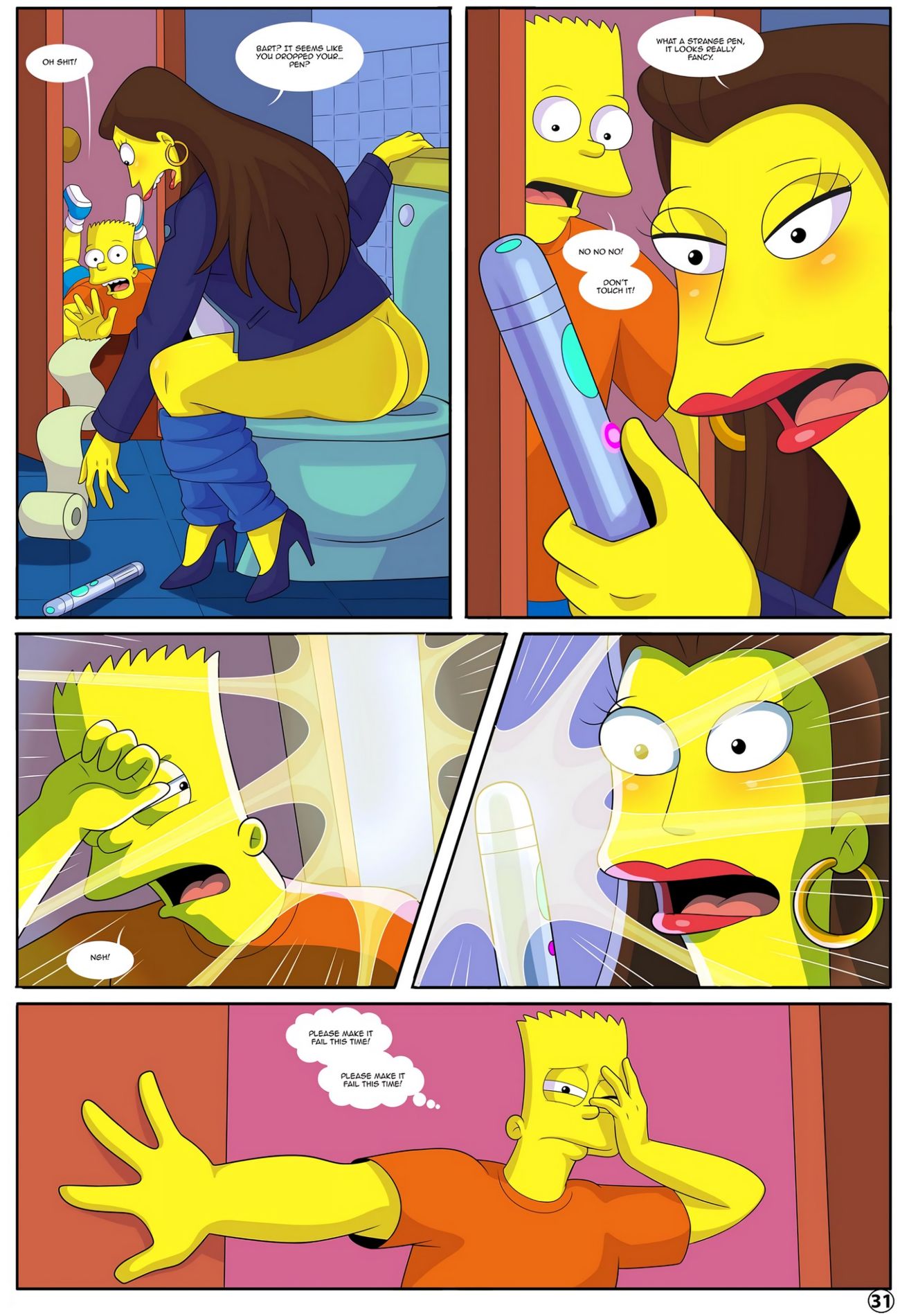 1boy 1boy1girl age_difference aged_up apple_butt arabatos ass bart_simpson big_ass big_breasts bottom_heavy breasts brown_hair bust busty chest cleavage comic comic_page comic_panel curvaceous curvy curvy_figure dat_ass dialogue digital_media_(artwork) english english_dialogue english_text enormous_ass enormous_breasts eyebrows eyelashes eyes fat_ass female female_focus fit fit_female gigantic_ass gigantic_breasts hair hips hourglass_figure huge_ass huge_breasts human hyper_breasts large_ass large_breasts legs light-skinned_female light_skin lips male male/female massive_ass massive_breasts mature mature_female mature_male older_female panels ruth_powers slim slim_waist speech_bubble straight text the_simpsons thick thick_hips thick_legs thick_thighs thighs top_heavy top_heavy_breasts upper_body ventzcomics ventzx voluptuous voluptuous_female waist wide_hips yellow-skinned_female yellow-skinned_male yellow_body yellow_skin younger_male