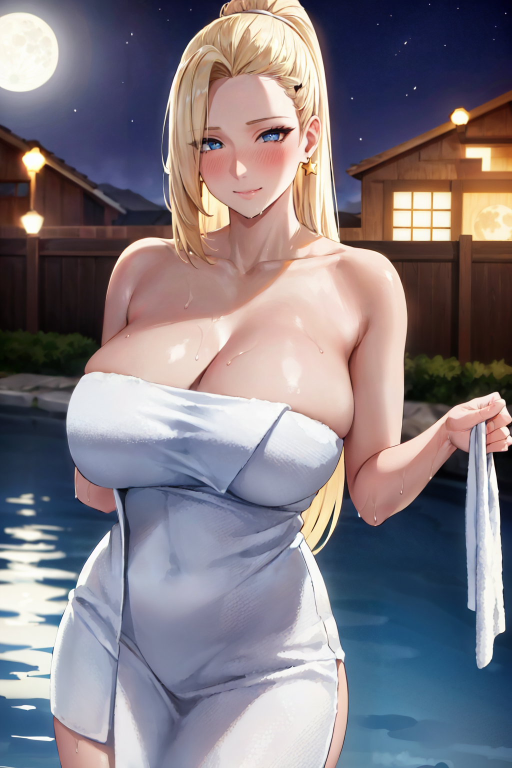 ai_generated blonde_hair female_focus female_only hi_res ino_yamanaka naruto onsen stable_diffusion tanumanai voluptuous voluptuous_female yamanaka_ino