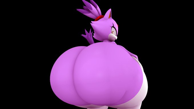 1girls 2023 anthro ass barely_clothed big_ass black_background blaze_the_cat cindablimp felid feline female female_only huge_ass large_ass looking_back mobian_(species) purple_body sega sonic_(series) sonic_the_hedgehog_(series) thick_thighs voluptuous wide_hips