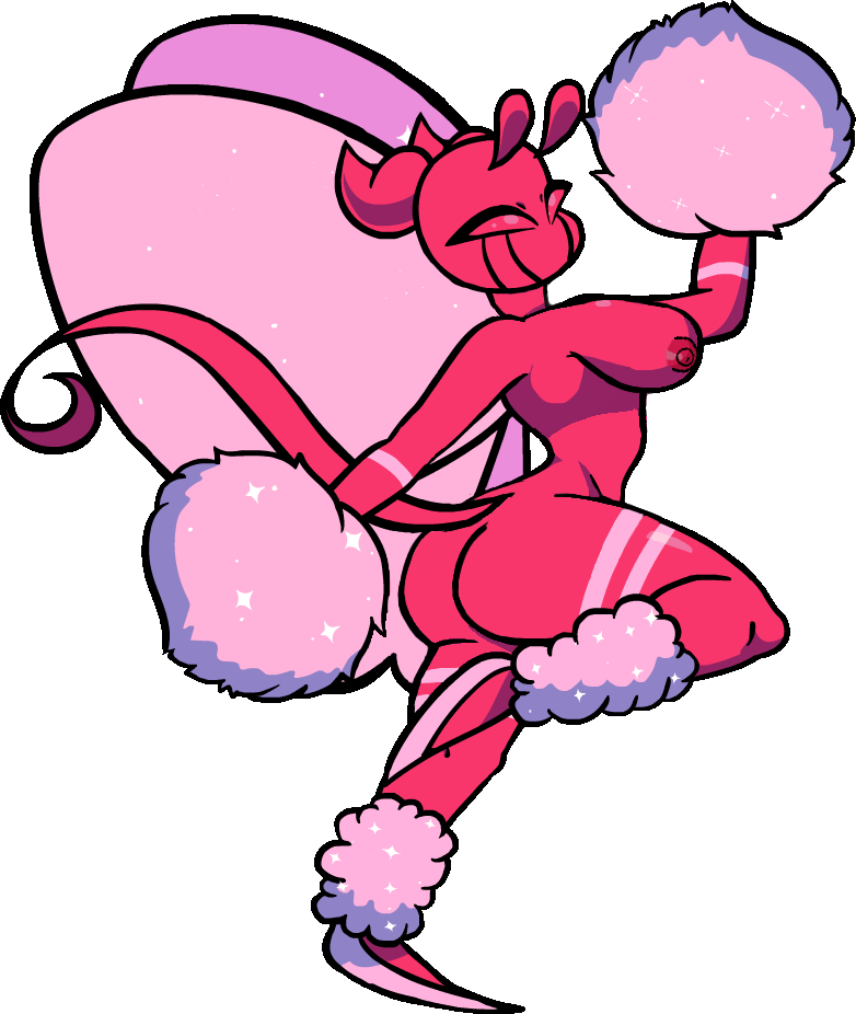 antennae anthro breasts cheerleader demon edit female female_only friday_night_funkin friday_night_funkin_(minus_mod) horns insects maku_(retrospecter) moth muscular_female nipples nude nude_filter pom_poms posing retrospecter_mod shoes sprite_edit tail third-party_edit transparent_background wings