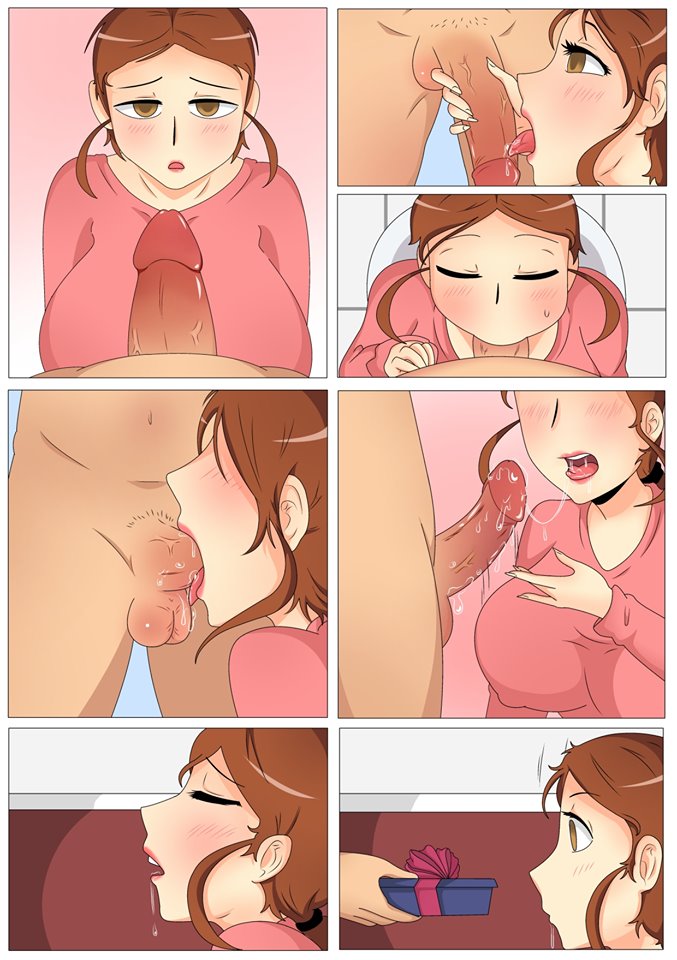 1girls big_ass big_breasts blowjob lance_y_emi_(webcomic) penis profesora_t-rex_(soysheik) soysheik vanessa_(soysheik)