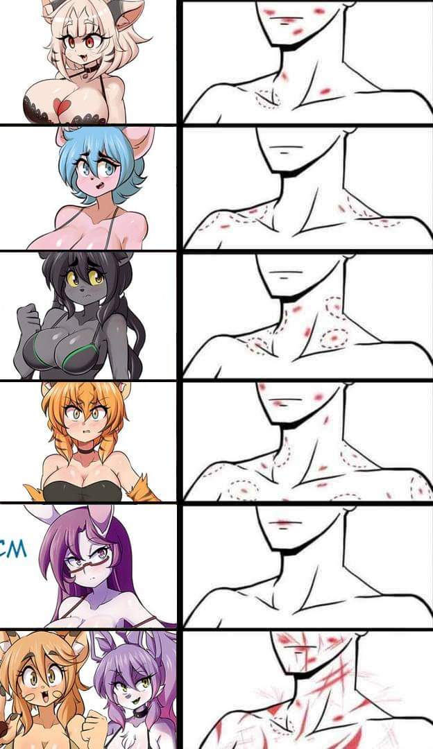 big_breasts breasts cachi_(lucyfercomic) cleavage felis_(lucyfercomic) female female_focus female_only goya_(lucyfercomic) hiel_(lucyfercomic) kat_(lucyfercomic) lucyfercomic meme original original_character original_characters tuka_(lucyfercomic) uma_(lucyfercomic)