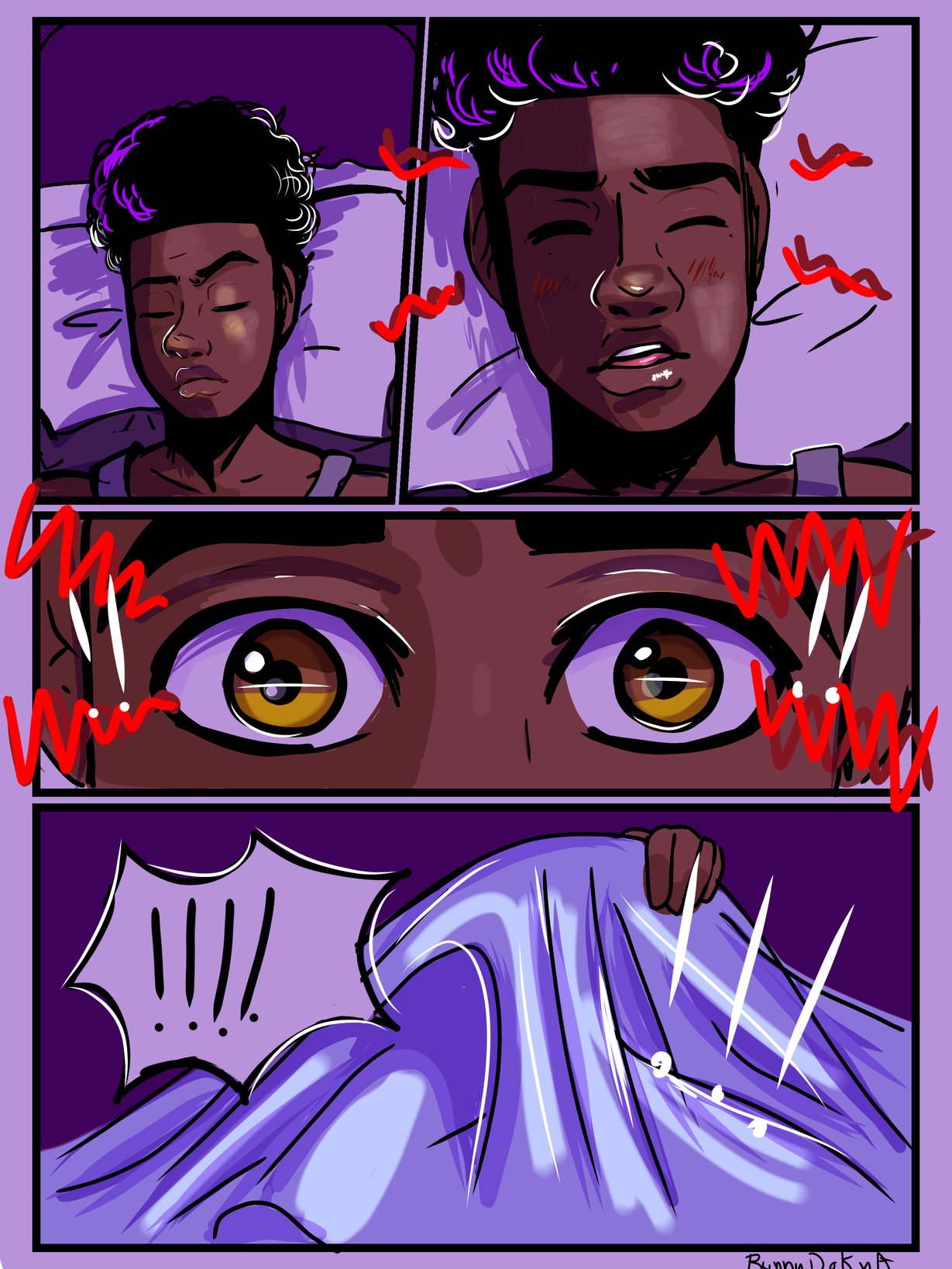 blowjob bunnydokya dark-skinned_male dark_male_only dark_skin gay gay_blowjob gay_sex male marvel marvel_comics miles_g_morales miles_morales miles_morales_(earth_42) spider-man spider-man:_across_the_spider-verse spider-man_(series) yaoi