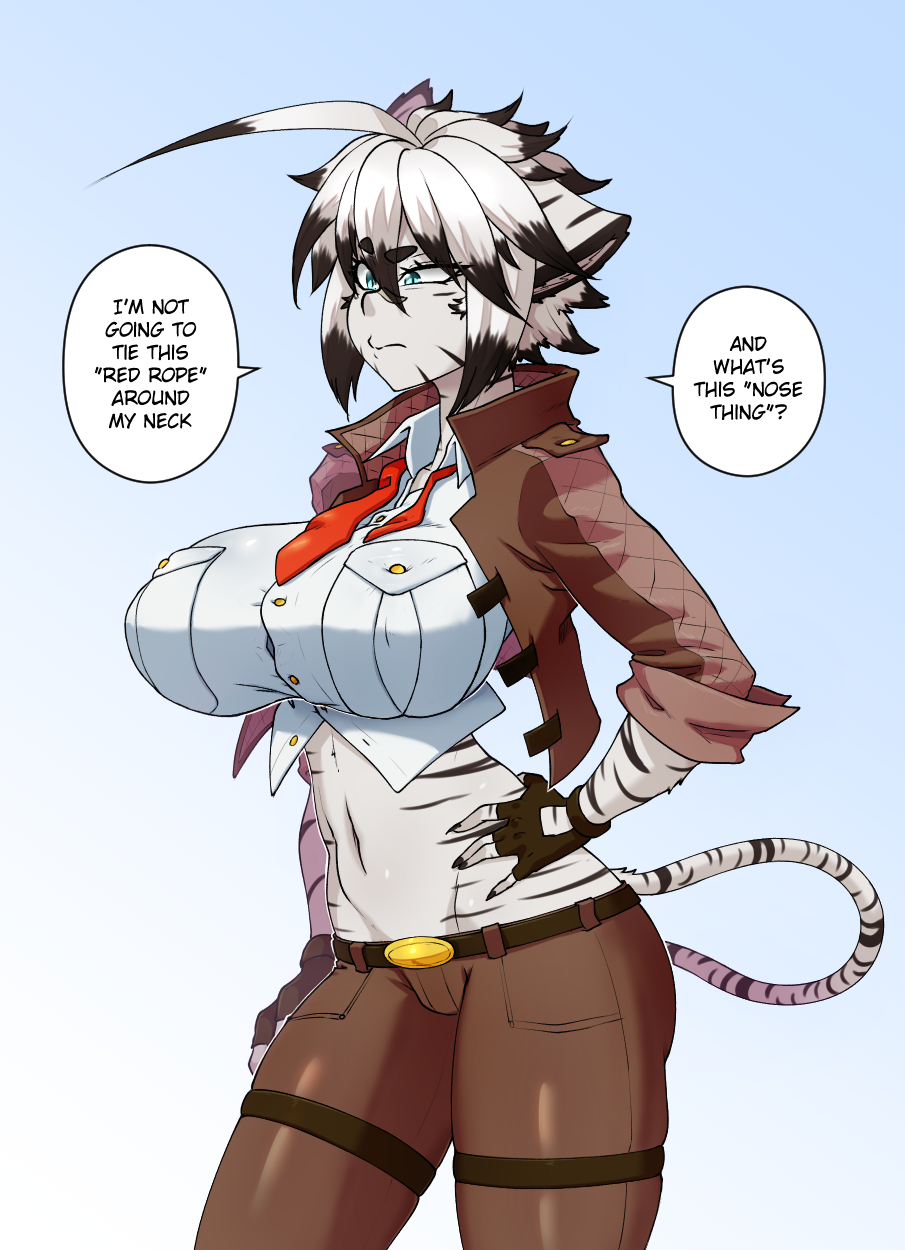 big_breasts born_of_itheriont cosplay feline furry kawa-v miia_disain neka_eld