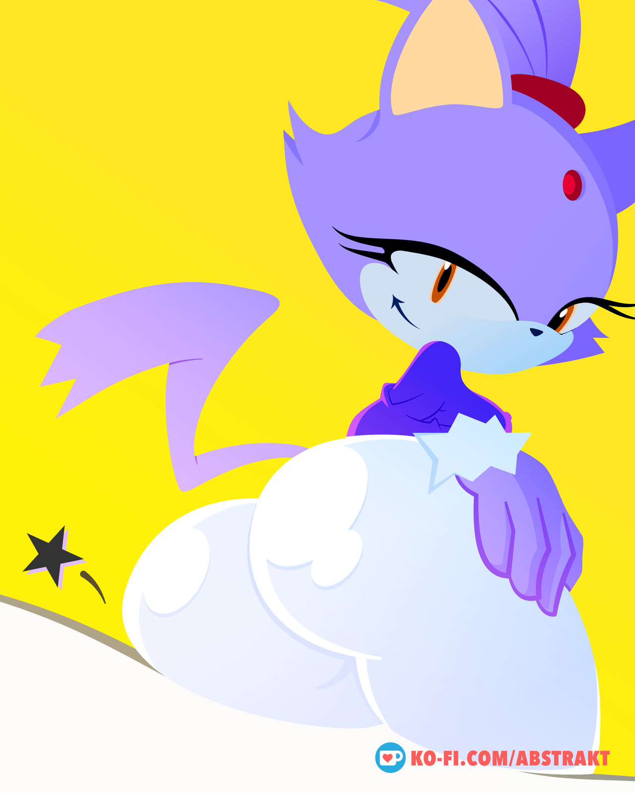 abstrakt ass blaze_the_cat sega sonic_(series) sonic_the_hedgehog_(series) tagme