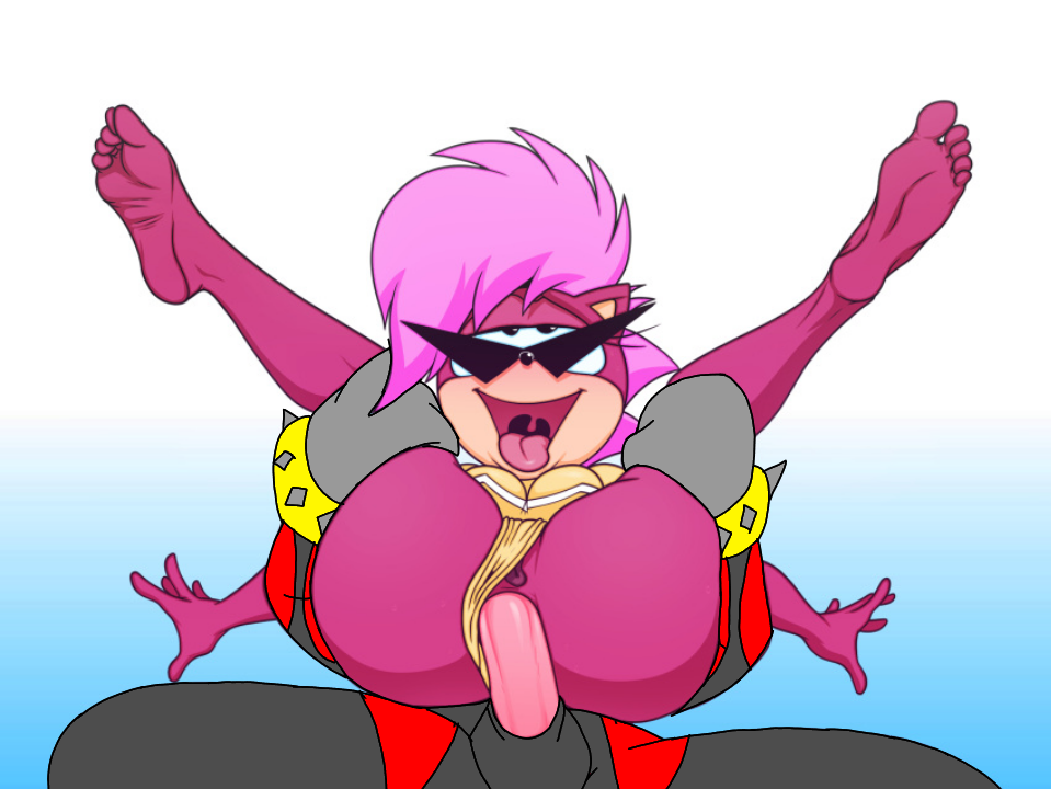 anal anal_insertion anus ass ass_focus bare_ass barefoot big_buttocks bubble_butt clothed_sex clothing dic_entertainment exposed_ass feet furry glasses hedgehog huge_ass large_ass legs looking_over_eyewear looking_over_glasses looking_over_sunglasses looking_pleasured mammal penetration penis pink_hair purple_fur purple_hair seductive_body sega sex soles sonia_the_hedgehog sonic_(series) sonic_the_hedgehog_(series) sonic_underground spread_legs sunglasses swimsuit teenage teenage_girl teenager thong tinted_eyewear toes tongue tongue_out vagina