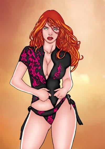 bikini jean_grey marvel marvel_comics marvel_girl phoenix_(x-men) x-men