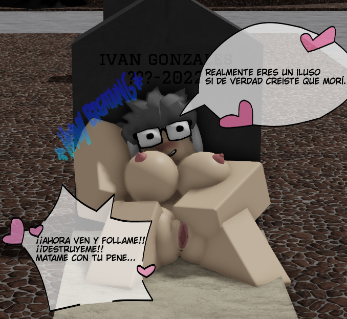 3d female gray_hair ivx_n masturbation mexico naked_female nude open_legs pussy roblox robloxian ruborised source_request spanish_text tagme text_bubble tombstone translation_request waiting