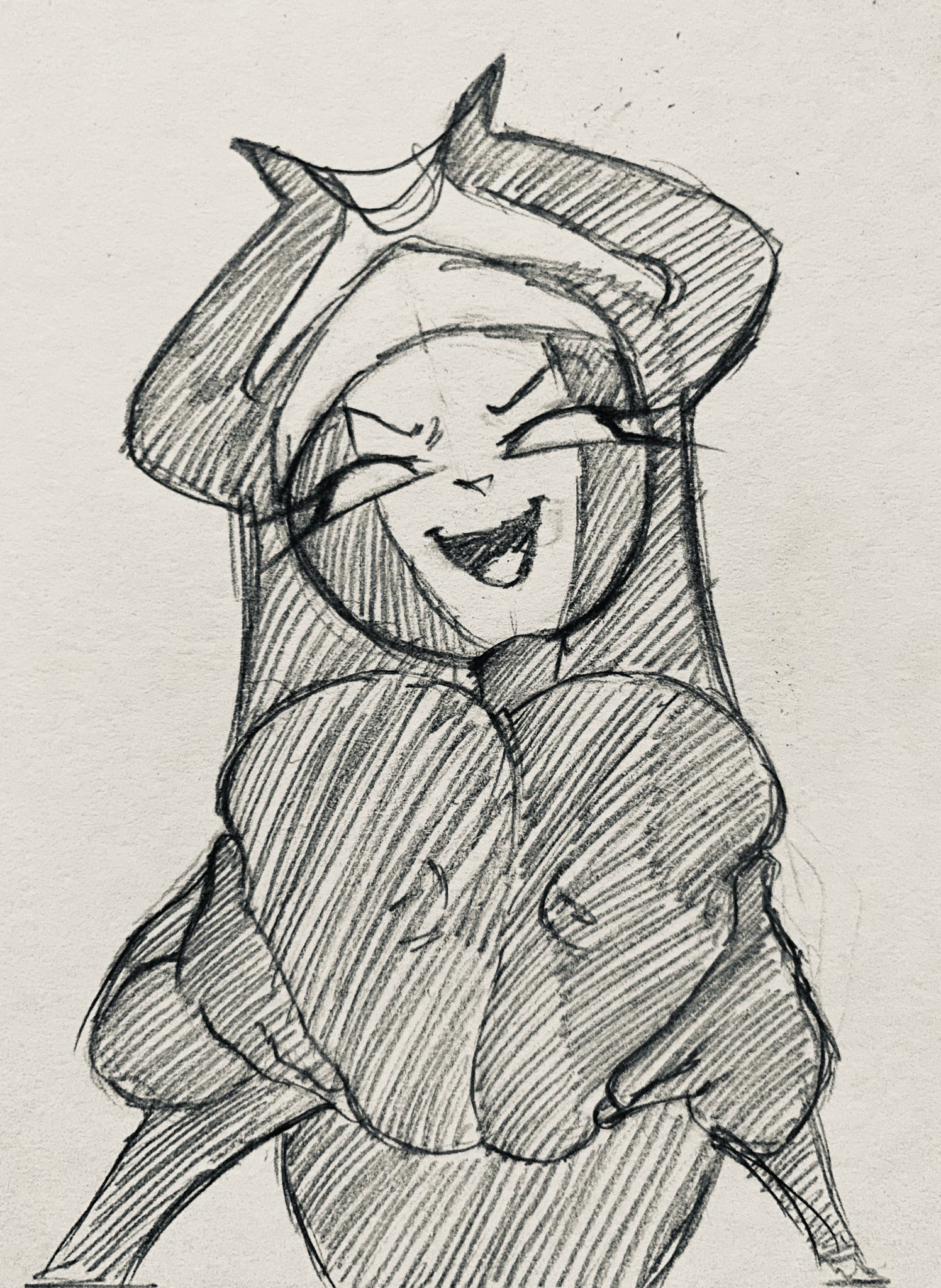 1girls, 5hitzzzu, boombita, breast squeeze, breasts, breasts squish, demon, demon girl, eyelashes, female, female only, friday night funkin, funcu, funculicious, horn, horns, horny, horny female, looking at viewer, meatcuteshii, nipple bulge, nipples visible through clothing, nun outfit, pencil (artwork), pinkbobatoo, sarvente, sarvente (dokki.doodlez), sarvente (friday night funkin), sketch, skiddioop, smile, smiling, solo, solo female, stereodaddy, tagme