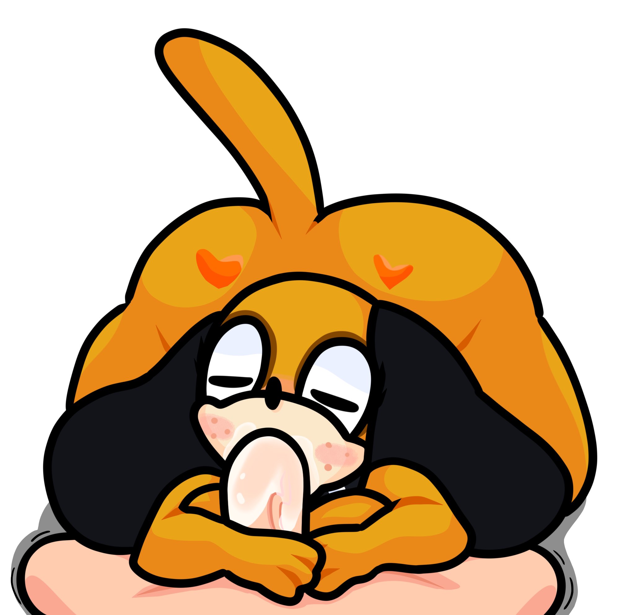 1boy, 1girls, animal ears, anthro, ass, big ass, big breasts, big penis, blowjob, breasts, brown fur, bubble ass, bubble butt, canine, dog, dog ears, domestic dog, duck hunt, duck hunt dog, duo, fellatio, female, fur, furry, hi res, huge ass, human, human on anthro, human penetrating, huntress (lewdewott), interspecies, lewdewott, male, male human/female anthro, male pov, male/female, mammal, nintendo, nude, nude female, nude male, oral, penis, pov, simple background, straight, tail, thick thighs, white background, wide hips