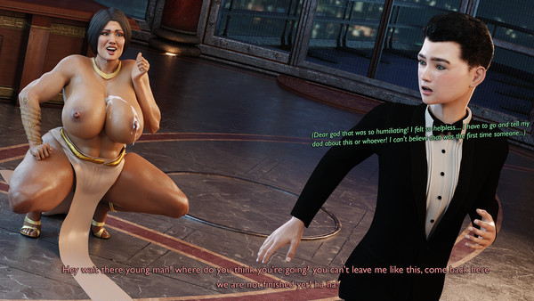 1boy, 1girls, 3d, 3d (artwork), age difference, aged up, amazon, ass, batman (series), bbw, big ass, big breasts, bigger female, breasts, bubble ass, bubble butt, bust, busty, chest, cleavage, curvaceous, curvy, curvy figure, damian wayne, dc, dc comics, demigod, demigoddess, dialogue, diana prince, english text, eyebrows, eyelashes, eyes, fat ass, female, hero, heroine, hips, hourglass figure, huge breasts, humanoid, injustice 2, justice league, large breasts, larger female, legs, light skin, light-skinned female, light-skinned male, lips, long hair, male, older female, olive skin, pervertmuffinmajima, princess, robin (damian wayne), robin (dc), round ass, round breasts, royalty, shorter male, smaller male, straight, superhero, superheroine, taller female, text, themysciran, thick ass, thick hips, thick legs, thick thighs, thighs, top heavy, top heavy breasts, venus body, voluptuous, voluptuous female, waist, wayne tower, wide hips, wide thighs, wonder woman, wonder woman (injustice), wonder woman (series), younger male