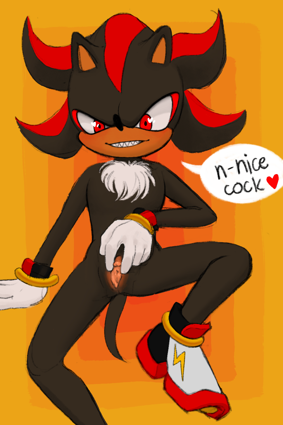 1cuntboy anthro blush breadbitch420 clitoris clothing cuntboy eulipotyphlan footwear fur genitals gloves handwear hedgehog hi_res intersex male mammal pussy sega shadow_the_hedgehog shoes simple_background smile solo sonic_(series) sonic_the_hedgehog_(series) spread_legs spreading tail teeth