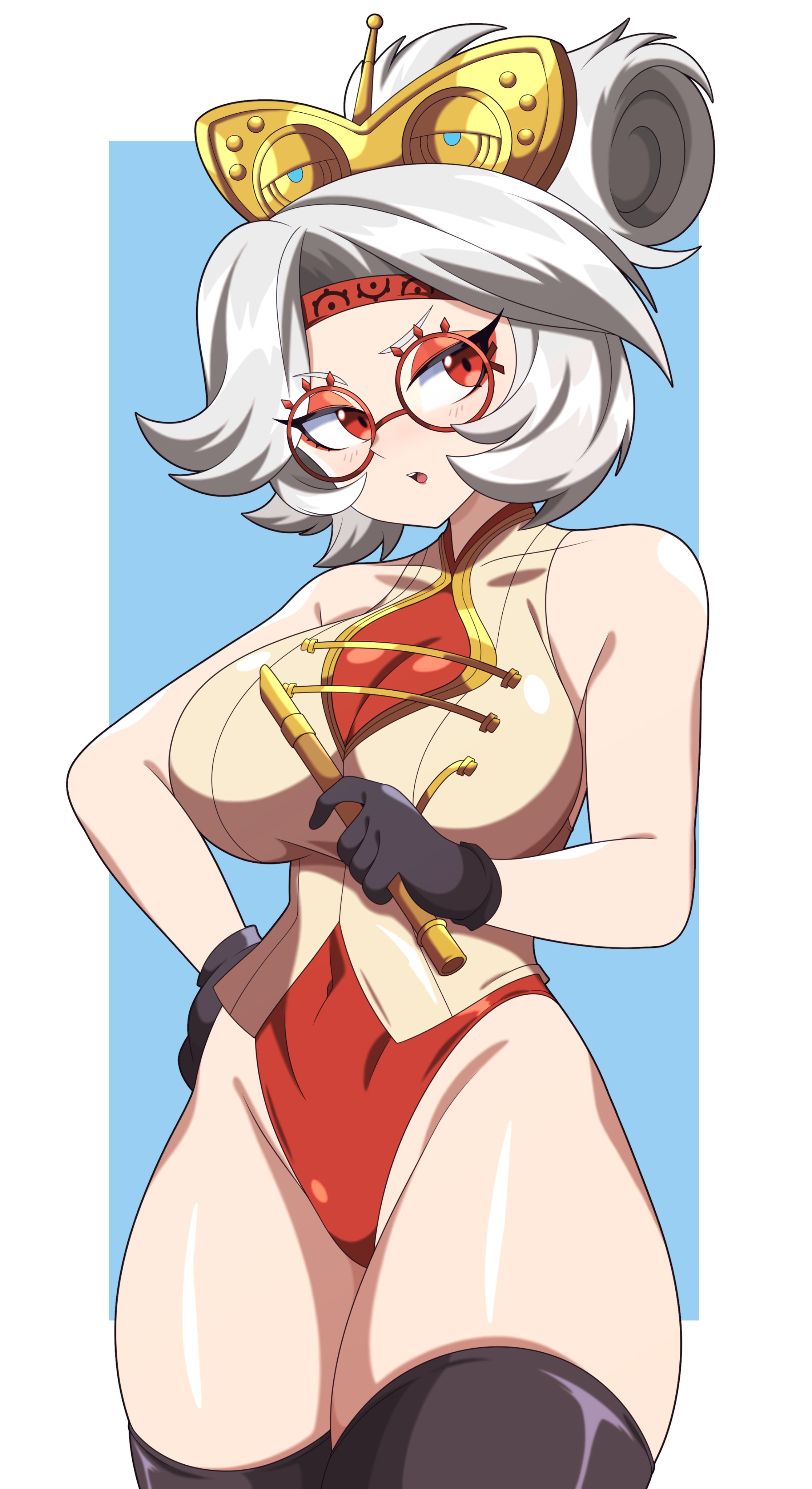 abysswatchers, female, female only, nintendo, purah, purah (tears of the kingdom), short hair, solo, tagme, tears of the kingdom, the legend of zelda, white hair