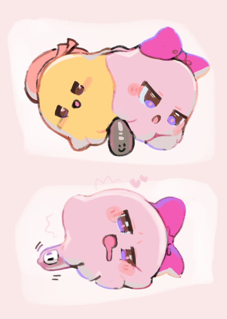 ambiguous_gender anthro chuchu_(kirby) female kirby_(series) nyupun_(kirby) seuppi