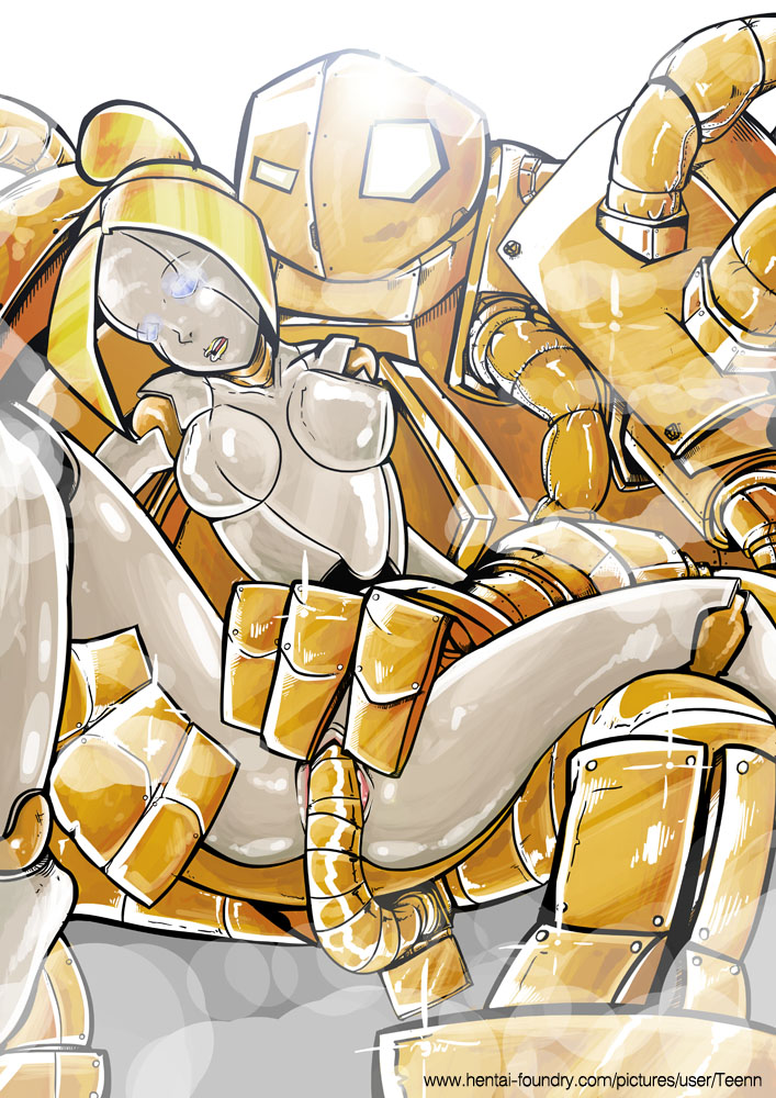 2013 android blitzcrank breasts league_of_legends nipples orianna pussy robot robot_girl robot_humanoid sex teenn