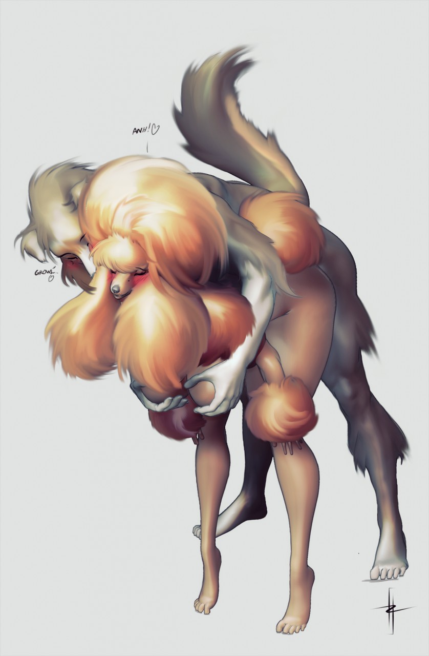 3d anthro bent_over blush border_collie breast_grab breasts canine dogson female fluffy from_behind fur furry male mammal nude poodle sex straight