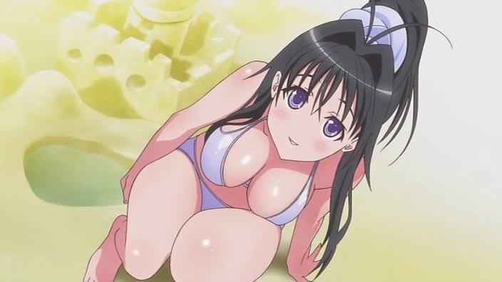 bikini cap kanokon minamoto_chizuru mizugi pointy_chin tagme