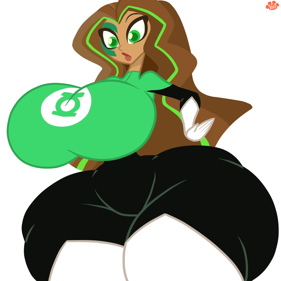 1girls big_breasts clothed dc dc_comics dc_super_hero_girls female female_only giant_breasts green_lantern huge_breasts huge_thighs hyper_hips hyper_thighs jessica_cruz kecomaster massive_thighs slim_waist solo thick_thighs thunder_thighs transparent_background wide_hips