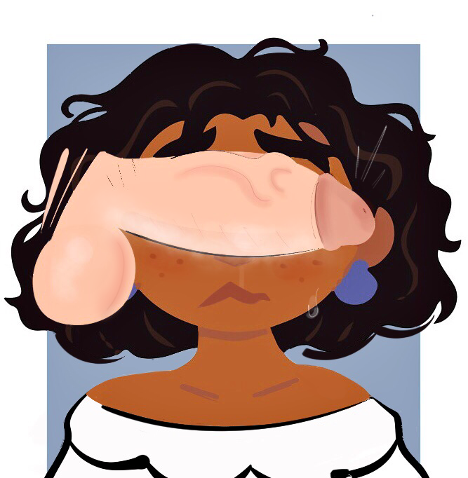 1boy1girl 1girls alternate_version_available balls brown_body brown_hair brown_skin cant_see_the_haters cock_worship dark-skinned_female digital_media_(artwork) disembodied_penis disney encanto forced freckles imminent_rape imminent_sex interracial large_penis latina light-skinned_male male/female mirabel_madrigal musk penis penis_awe penis_covering_eyes penis_on_face penis_over_eyes scared shellzzz smell snot tan_skin white_skin