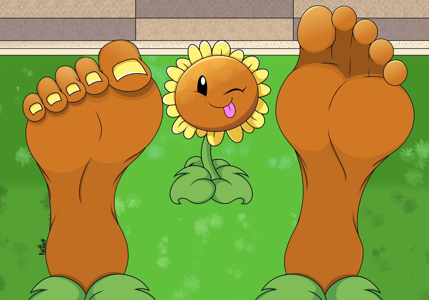 Sunflower (Pvz) Rule 34 Image