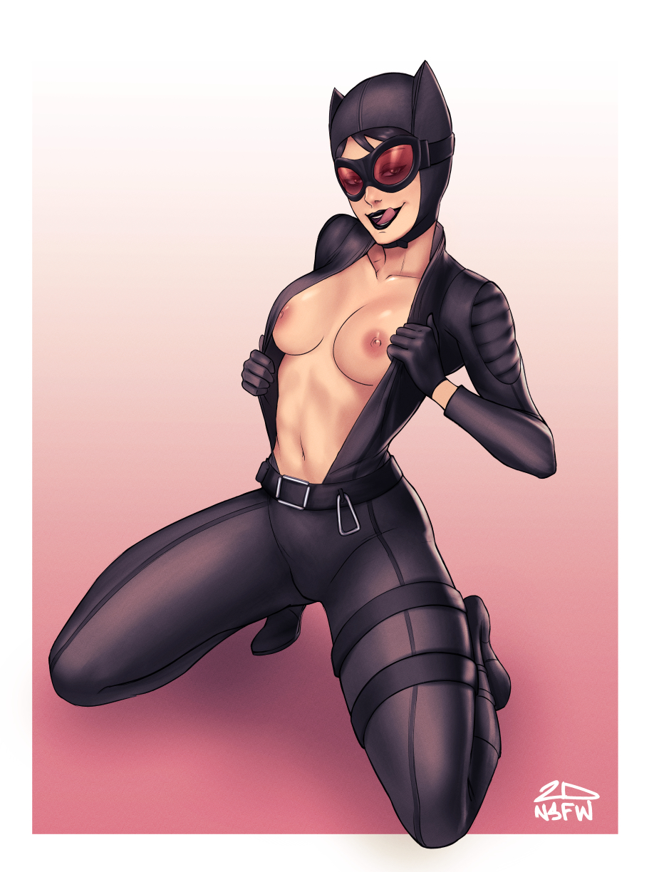 2dnsfw 2dswirl batman:_the_telltale_series batman_(series) black_hair catwoman catwoman_(telltale) dc dc_comics nsfw selina_kyle strip stripping