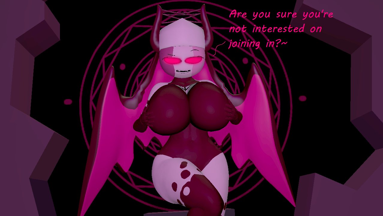 2023, 3d, 3d (artwork), big breasts, breasts, clothed, female, female only, friday night funkin, friday night funkin mod, huge breasts, mid-fight masses, newgrounds, sarvente (dokki.doodlez), skulltronprime969